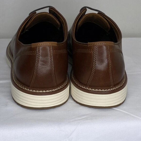 Johnston & Murphy Men's Upton Casual Leather Oxford Shoes Tan Size 12M - Picture 4 of 8
